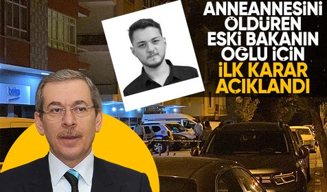 Rehin aldığı anneannesini öldüren Abdüllatif Şener'in oğlu Bedirhan Şener hakkında ilk karar