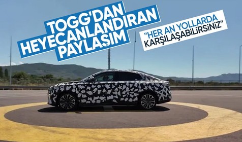 Togg'dan nefes kesen paylaşım! T10F modeli için mühendislik testleri süreci başladı: Her an yollarda karşılaşabilirsiniz✨