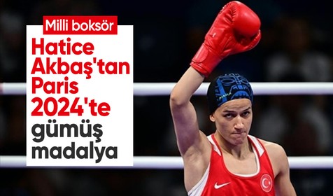 Milli boksör Hatice Akbaş olimpiyat ikincisi oldu