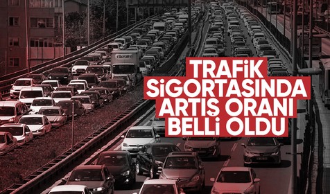 Zorunlu trafik sigortasında eylül ayı azami prim artış oranı belli oldu