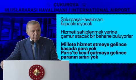 Cumhurbaşkanı Erdoğan'dan muhalefete Paris göndermesi: Millete hizmet etmeye gelince kasada para yok, keyif çatmaya gelince paranın sınırı yok