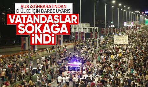 Rus istihbaratı Sırbıstan'ı darbe için uyardı! Cumhurbaşkanı ilk kez konuştu