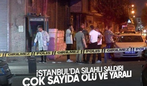Sultangazi'de silahlı saldırı! Çok sayıda ölü ve yaralı var