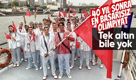 Türkiye, olimpiyatlarda 40 yıl sonra ilk defa altın madalya kazanamadı