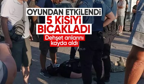 Eskişehir'de 18 yaşındaki genç 5 kişiyi bıçak ve baltayla yaraladı