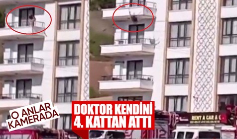 Samsun'da ailevi problemler yaşayan doktor intihar etti! O anlar saniye saniye kamerada