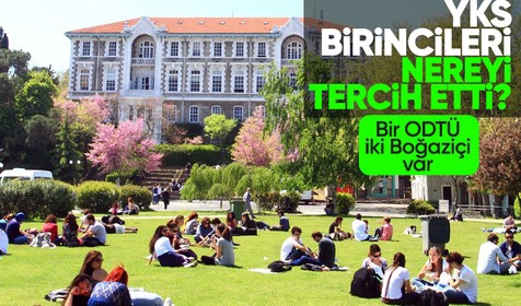 2024-YKS birincilerinin hangi bölümleri tercih ettiği belli oldu
