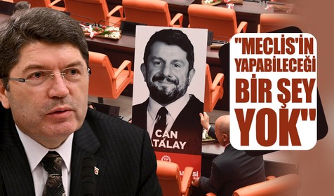 Adalet Bakanı Yılmaz Tunç'tan Can Atalay açıklaması: TBMM'nin yapabileceği bir şey yok