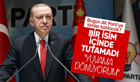 AK Parti'nin 23. yıl dönümü | Bugün AK Parti'ye kimler katılacak? Bir isim renk verdi: Yuvama dönüyorum