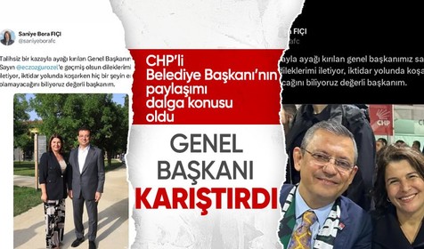 CHP'li Foça Belediye Başkanı Genel Başkanı karıştırdı