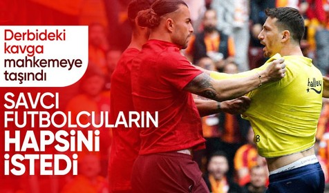 Galatasaray-Fenerbahçe maçı sonrası yaşanan olaylarla ilgili 5 şüpheli hakkında iddianame hazırlandı