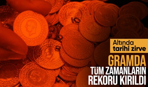 Gramda tüm zamanların rekoru! Altında tarihi zirve