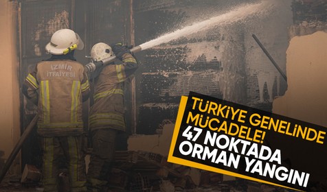 Son Dakika: Türkiye genelinde orman yangınlarıyla mücadele