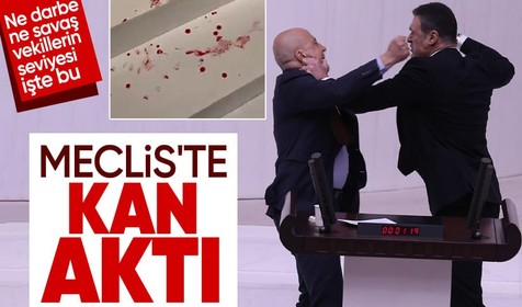 TBMM'de kanlı kavga! Can Atalay görüşmesinde vekiller birbirine tekme ve yumruklarla saldırdı