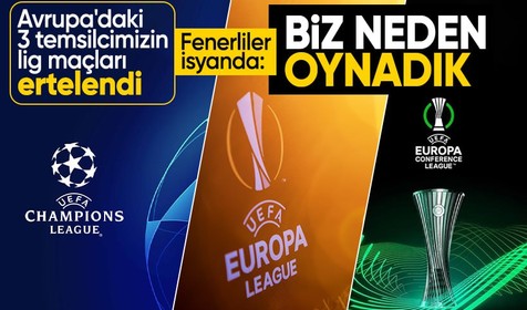 TFF, Avrupa'da play-off oynayacak takımların maçlarını erteledi
