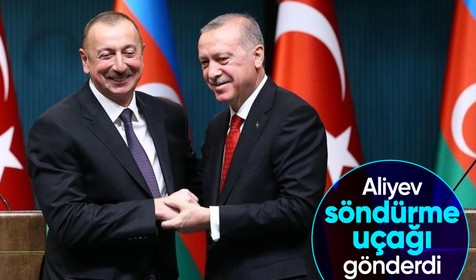 Cumhurbaşkanı Erdoğan Azerbaycan Cumhurbaşkanı Aliyev ile görüştü