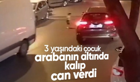 Esenyurt'ta 3 yaşındaki çocuk hayatını kaybetti... Feci kazanın kamera görüntüleri