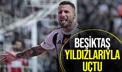 Beşiktaş 6 golle kazandı