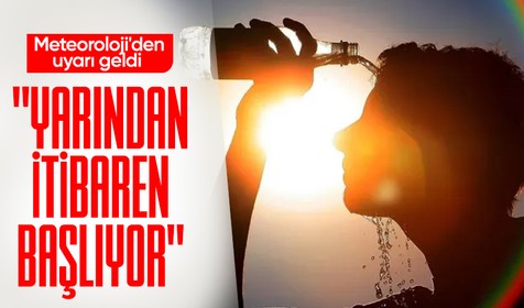 Meteoroloji yarın için uyardı! "Dışarı çıkmayın"