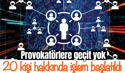 Orman yangınlarıyla ilgili provokatif paylaşım yapan 20 kişi hakkında işlem başlatıldı