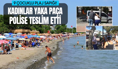 Tekirdağ'da 9 çocuklu plaj sapığı gözaltına alındı