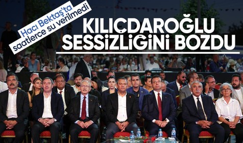 Kılıçdaroğlu, Gökhan Özbek'e konuştu! Hacı Bektaş'ta kendisine su verilmemesine ne diyor?