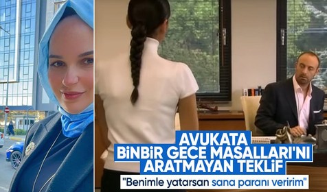 Avukata ahlaksız teklif: Benimle yatarsan sana paranı veririm