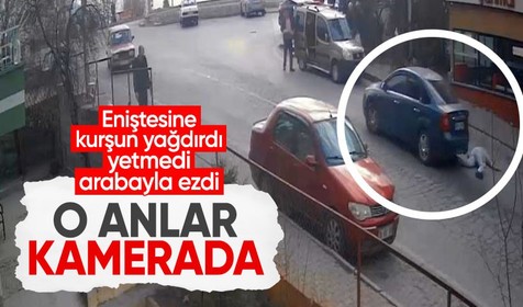 Kayseri Melikgazi'de eniştesini silahla vurup araçla ezerek öldürdü