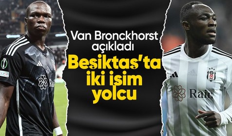 Van Bronckhorst takımdan ayrılması muhtemel iki ismi açıkladı