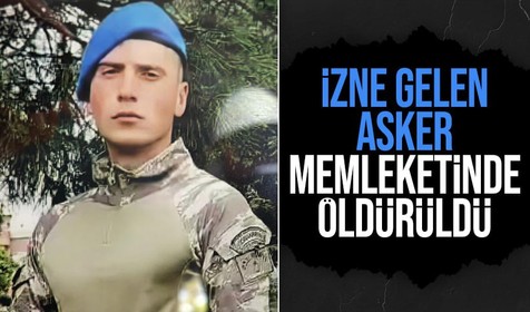 İzne gelen askerin cinayete kurban gittiği görüntüler çıktı! Önce dövdüler, sonra bıçakladılar