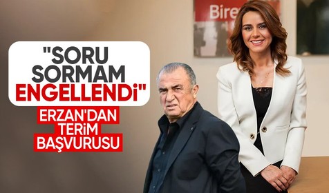 Seçil Erzan’dan mahkemeye Fatih Terim başvurusu: Soru sormam engellendi