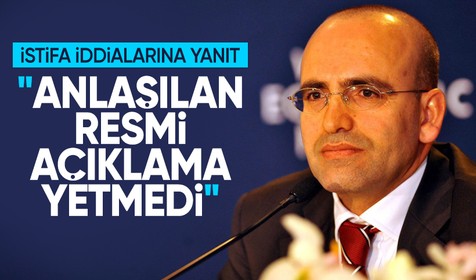 Bakan Şimşek'ten 'istifa' iddialarına yanıt: Dolaşıma koyulan senaryolar doğru değildir