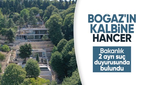 Bakanlıktan Vaniköy'deki inşaatla ilgili açıklama: 2 ayrı suç duyurusunda bulunuldu