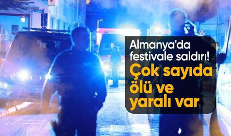 Almanya'nın Solingen kentinde bıçaklı saldırı: Ölü ve yaralılar var