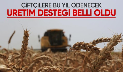 Çiftçilere bu yıl ödenecek bitkisel üretim destekleri belli oldu