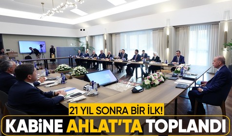 Cumhurbaşkanlığı Kabinesi Erdoğan liderliğinde toplandı