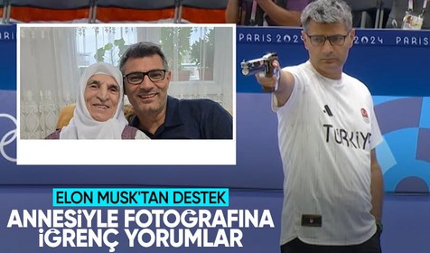 Milli sporcu Yusuf Dikeç annesiyle fotoğraf paylaştı, gelen çirkin yorumlar sonrası Elon Musk'tan yanıt gecikmedi!