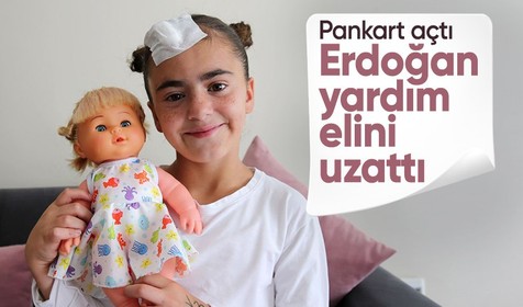 Cumhurbaşkanı Erdoğan gördüğü pankartın peşinden talimat verdi! Ada, İstanbul'da tedavi edilecek