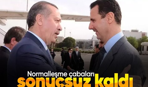 Esad'dan Türkiye çıkışı: Normalleşme çabaları sonuçsuz kaldı