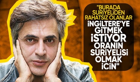 Teoman: Burada Suriyeliden rahatsız olanlar İngiltere'nin Suriyelisi olmak istiyor