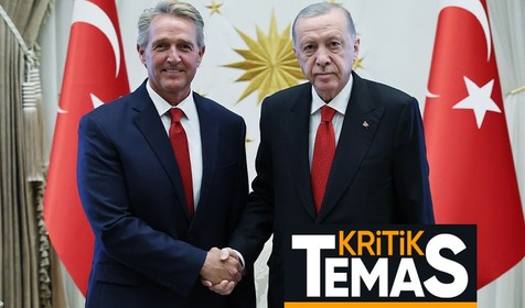 Cumhurbaşkanı Erdoğan, ABD Büyükelçisi Jeff Flake'i kabul etti