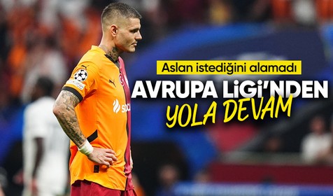 Galatasaray, yoluna UEFA Avrupa Ligi'nde devam edecek