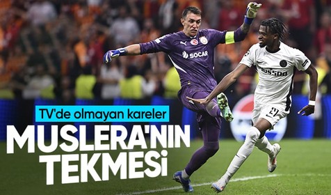 Muslera'nın zor anları! Golün ardından çılgına döndü: Young Boys oyuncusuna tekme attığı anlar