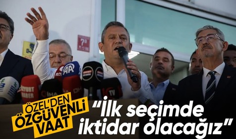 Özgür Özel: CHP ilk genel seçimde birinci parti olacak