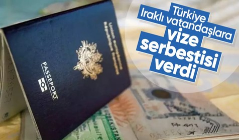 1 Eylül'den itibaren geçerli! Türkiye, Iraklı vatandaşlara vize serbestisi tanıdı