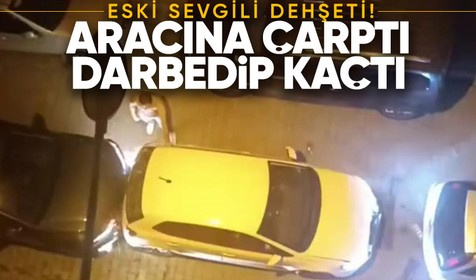 Sultangazi'de eski sevgilisine dehşeti yaşattı: Takip edip aracına çarptı, darbedip kaçtı