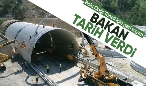 Bolu Dağı Tüneli ne zaman açılacak? Bakan Uraloğlu tarih verdi