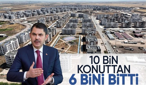 Diyarbakır'da deprem sonrası 6 bin konut yapımı tamamlandı! Bakan Kurum: Depremzede kardeşlerimiz rahat uyuyana dek durmayacağız