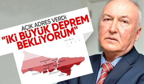 Prof. Dr. Ahmet Ercan İstanbul ve Tekirdağ'a dikkat çekerek en riskli ve en güvenli bölgeleri anlattı