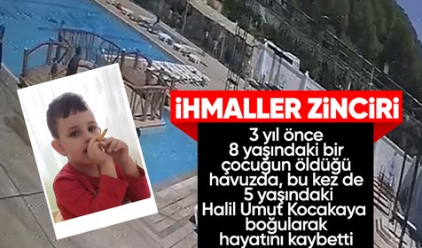 Ruhsatsız havuz can aldı! 5 yaşındaki Halil boğularak öldü